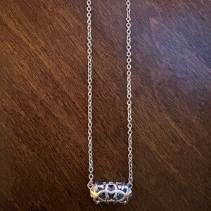 Kendra Scott Silver Filigree Necklace